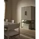 Dwell River Rock and Gray 2 Door Bar Cabinet with LED