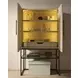 Dwell River Rock and Gray 2 Door Bar Cabinet with LED