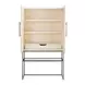 Dwell River Rock and Gray 2 Door Bar Cabinet with LED