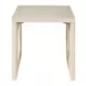 Abode Monique Linen and River Rock Upholstered Nesting Occasional Table Set