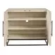 Dwell River Rock and Gray 2 Door Hall Chest