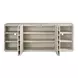Abode River Rock 4 Door Lap Credenza with USB Charging