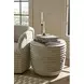 Abode Linen Outdoor Round Side Table