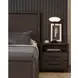 Evermont Sable 2 Drawer Open Nightstand with USB Charging and LED