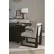 Evermont Beige and Sable Upholstered Side Chair Set of 2