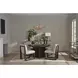Evermont Beige and Sable Upholstered Side Chair Set of 2
