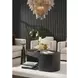 Evermont Ash Outdoor Oval Concrete Top Occasional Table Set
