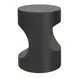 Evermont Ash Outdoor Round Concrete Top Side Table