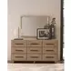 Modern Desert Rectangular Wall Mirror