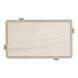 Evermont Desert and White Travertine Top Occasional Table Set