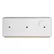 Evermont Desert 4 Door Dune Credenza with USB Charging