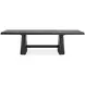 Tauren Coffee Bean 108" Extendable Rectangular Dining Table