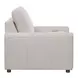 Harbor Gray Leather Power Recliner with USB Charging