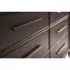 Montclair Embossed Cocoa 6 Drawer Dresser