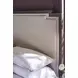 Montclair Cocoa and Silken Fog King Upholstered Panel Bed
