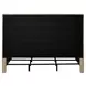 Montclair Vail Toffee Leather King Upholstered Panel Bed