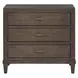 Montclair Cocoa 3 Drawer Nightstand with USB Charging