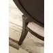 Montclair Silken Fog Upholstered Oval Back Side Chair Set of 2