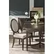 Montclair Beige Upholstered Oval Back Side Chair Set of 2