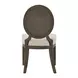 Montclair Beige Upholstered Oval Back Side Chair Set of 2