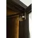 Montclair Cocoa 2 Glass Door Display Cabinet with LED
