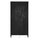 Montclair Cocoa 2 Glass Door Display Cabinet with LED
