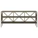 Ashford Brindle and Smoked Gold Rectangular Travertine Top Sofa Table