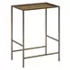 Ashford Smoked Gold Rectangular Side Table