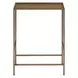 Ashford Smoked Gold Rectangular Side Table