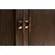 Montclair Cocoa 4 Reeded Door Credenza