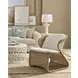 Oasis Nomad Snow Upholstered Lounge Chair