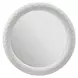 Oasis White Coral Round Wall Mirror