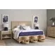 Oasis Dockside 1 Drawer Nightstand with USB Charging and LED