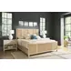 Oasis Dockside and Cross Hatch Cane King Panel Bed