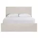 Oasis Drift Yukon Sand Performance Fabric Queen Upholstered Panel Bed
