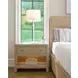 Oasis Dockside 1 Drawer Nightstand with USB Charging and LED