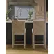 Azure Nomad Snow Performance Fabric Counter Height Chair