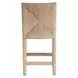 Azure Nomad Snow Performance Fabric Counter Height Chair