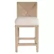 Azure Nomad Snow Performance Fabric Counter Height Chair