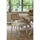 Oasis Shoreline and Nomad Snow Performance Fabric Dining Chair Set of 2