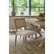 Oasis Dockside and Nomad Snow Performance Fabric Dining Chair Set of 2