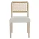 Oasis Dockside and Nomad Snow Performance Fabric Dining Chair Set of 2