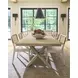 Oasis Shoreline and Nomad Snow Performance Fabric Dining Chair Set of 2