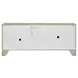 Azure Dockside and White Wave 4 Door Credenza