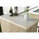 Oasis Dockside Natural Tan Oak and White 2 Door Bar Cabinet with LED
