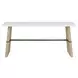 Oasis Dockside and Shoreline Concrete Top Rectangular Console Table