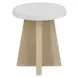 Oasis Dockside and Shoreline Concrete Top Round Accent Table