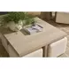 Oasis Dockside Square Cocktail Table with Ottoman