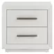 Azure Shoreline 2 Drawer Nightstand with USB Charging and LED