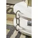 Azure Shoreline Round Chain Link Cocktail Table